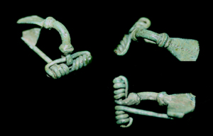Brooch, Bow and Fantail Maxey type, late 1st. Cent. AD Brooch, Bow and Fantail Maxey type, late 1st. Cent. AD